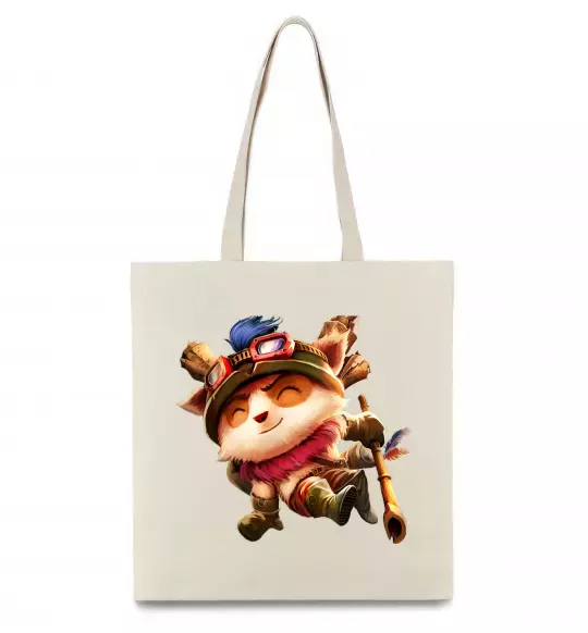 Еко-сумка League of legends Teemo Бежевий фото