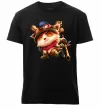 Чоловіча преміум футболка League of legends Teemo Чорний фото