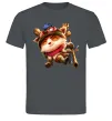 Мужская футболка League of legends Teemo Графит Мужская футболка League of legends Teemo Графит фото