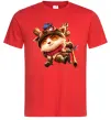 Мужская футболка League of legends Teemo Красный Мужская футболка League of legends Teemo Красный фото