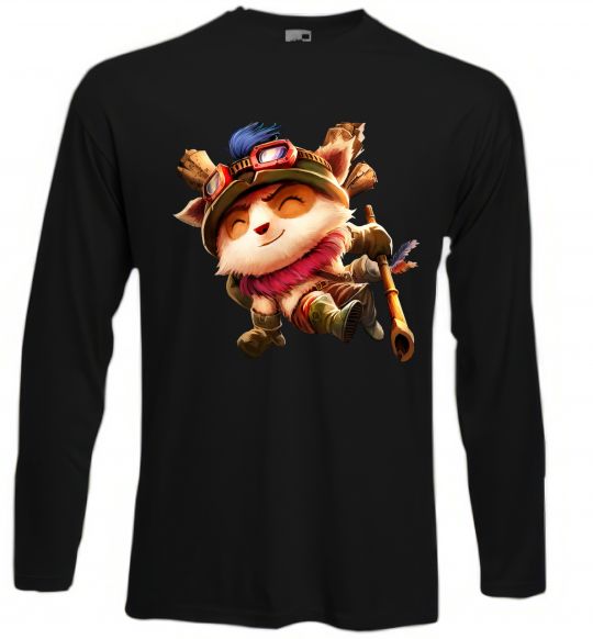 Лонгслів League of legends Teemo Чорний фото