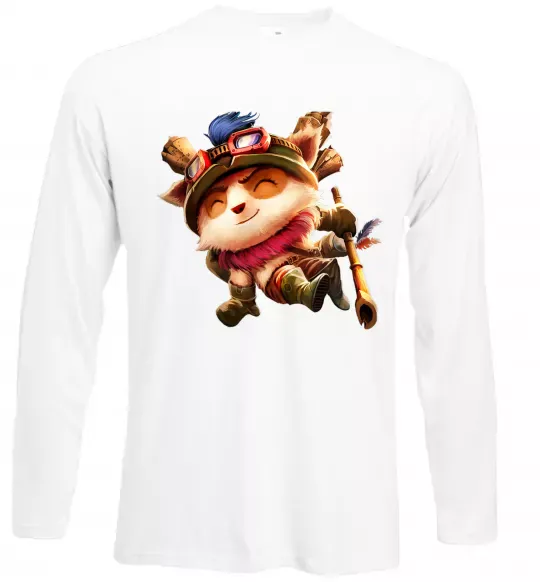 Лонгслив League of legends Teemo Белый фото