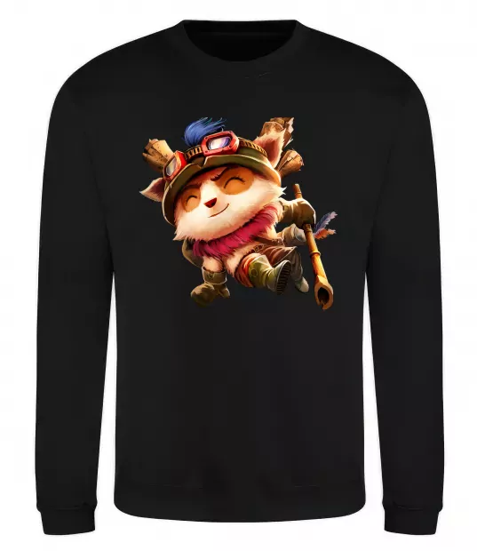 Свитшот League of legends Teemo Черный фото