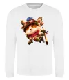 Свитшот League of legends Teemo Белый Свитшот League of legends Teemo Белый фото