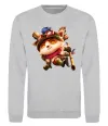 Свитшот League of legends Teemo Серый меланж Свитшот League of legends Teemo Серый меланж фото