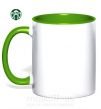 Чашка с цветной ручкой Starbucks Levi Зеленый фото