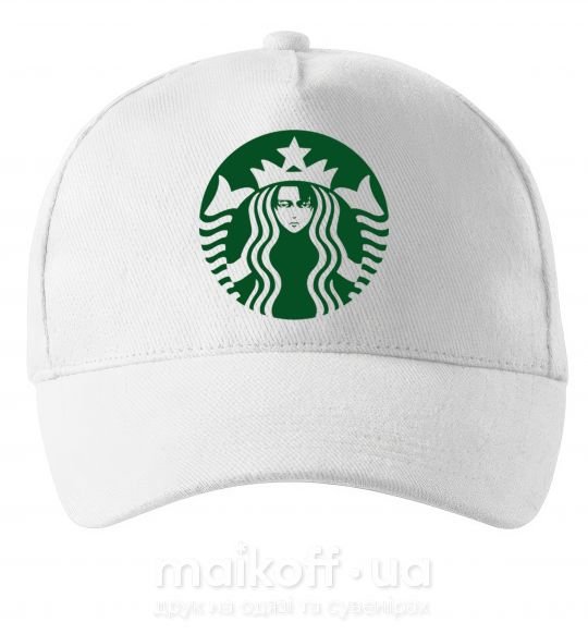 Кепка Starbucks Levi Білий фото
