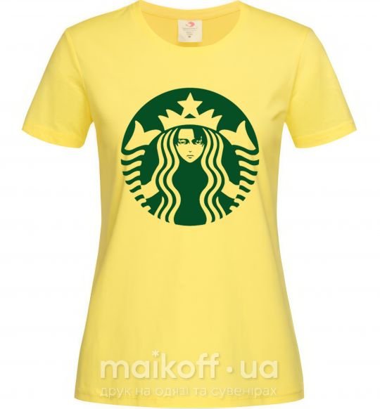 Жіноча футболка Starbucks Levi Лимонний фото