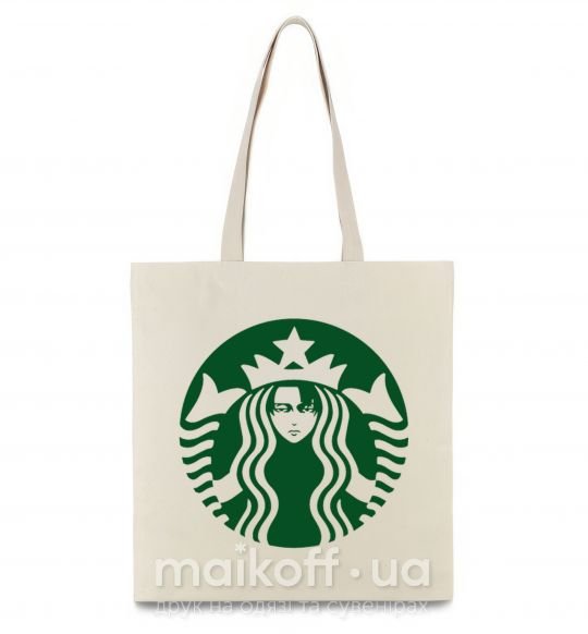 Еко-сумка Starbucks Levi Бежевий фото
