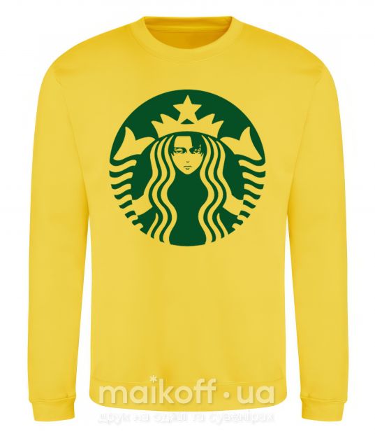 Світшот Starbucks Levi Сонячно жовтий фото