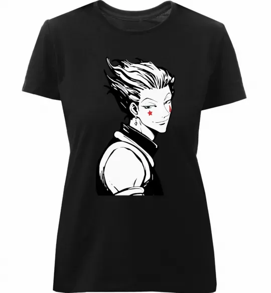 Жіноча преміум футболка Hysoka Hunter Чорний фото