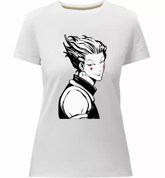 Жіноча преміум футболка Hysoka Hunter Білий фото