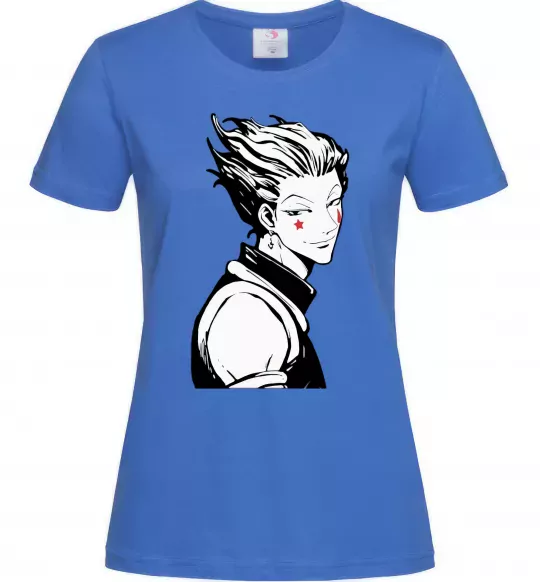 Женская футболка Hysoka Hunter Ярко-синий фото