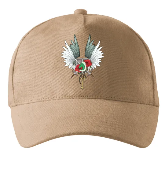 Кепка Атака титанів герби Песочный фото