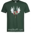 Мужская футболка Атака титанов гербы Темно-зеленый фото