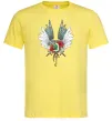 Мужская футболка Атака титанів герби Лимонный фото