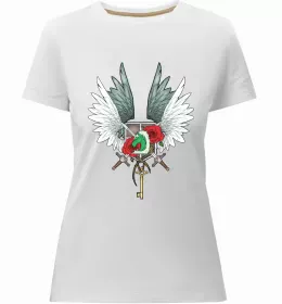 Женская премиум футболка Eren Yaeger Атака титанов Белый фото