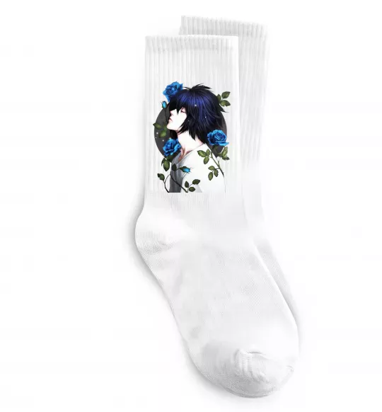 Носки Ел в трояндах Зошит смерті Белый фото