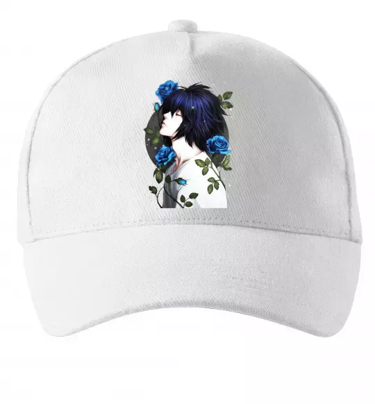 Кепка Ел в трояндах Зошит смерті Білий фото