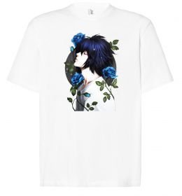 Футболка Оверсайз Ел в трояндах Зошит смерті