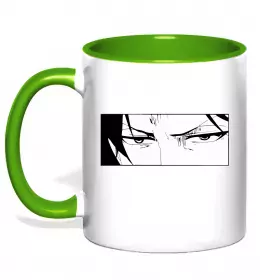 Чашка с цветной ручкой