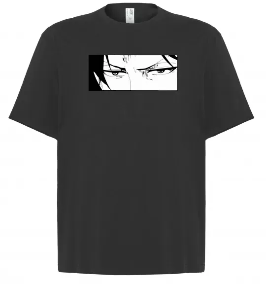 Футболка Оверсайз Levi Attack On Titan Чорний фото