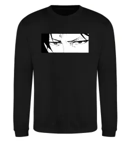 Світшот Levi Attack On Titan Чорний фото