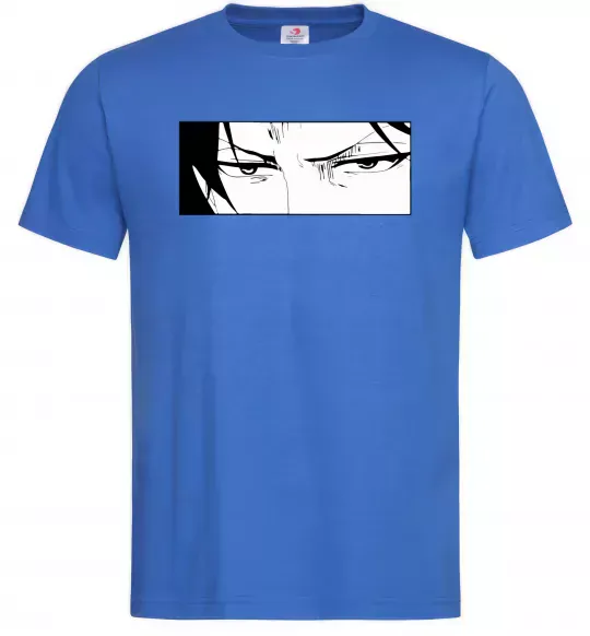 Чоловіча футболка Levi Attack On Titan Яскраво-синій фото