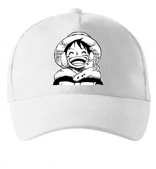 Кепка One Piece чб Білий фото