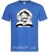 Чоловіча футболка One Piece чб Яскраво-синій фото