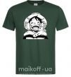 Чоловіча футболка One Piece чб Темно-зелений фото