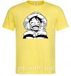 Мужская футболка One Piece чб Лимонный фото