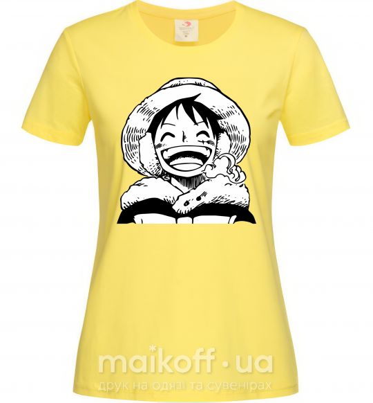 Жіноча футболка One Piece чб Лимонний фото