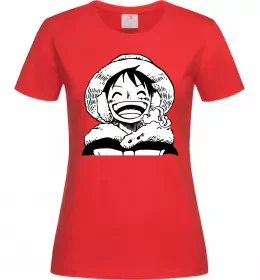 Женская футболка Monkey D. Luffy Темно-синий фото