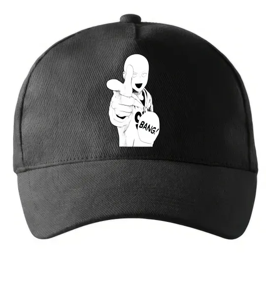 Кепка One puch man bang Чорний фото