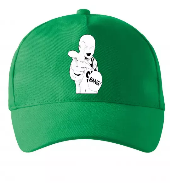 Кепка One puch man bang Зелений фото