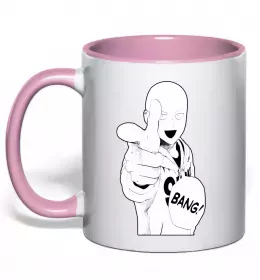 Чашка с цветной ручкой