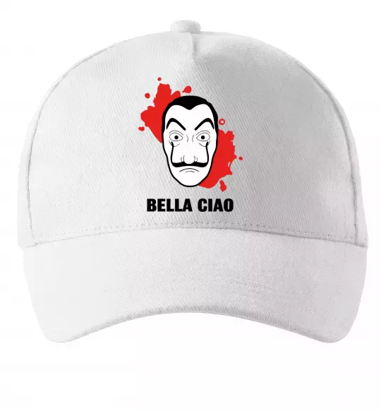 Кепка BELLA CIAO пятна Білий фото