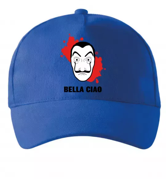 Кепка BELLA CIAO пятна Яскраво-синій фото