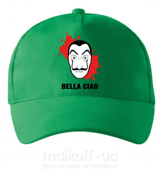 Кепка BELLA CIAO пятна Зеленый фото