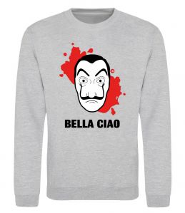 Свитшот BELLA CIAO пятна