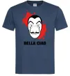 Мужская футболка BELLA CIAO пятна Темно-синий Мужская футболка BELLA CIAO пятна Темно-синий фото