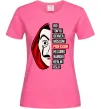Жіноча футболка Паперовий дім професор Яскраво-рожевий Жіноча футболка Паперовий дім професор Яскраво-рожевий фото