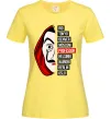 Жіноча футболка Паперовий дім професор Лимонний Жіноча футболка Паперовий дім професор Лимонний фото
