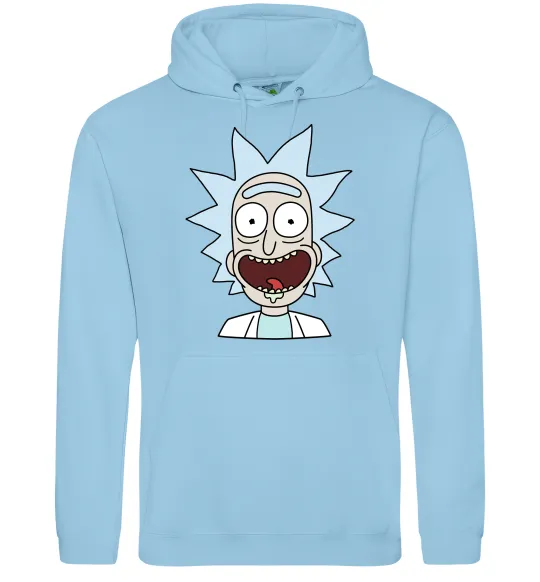 Чоловіча толстовка (худі) Рік щасливий Блакитний фото