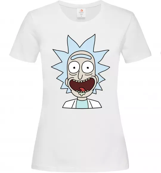 Жіноча футболка Рік щасливий Білий фото