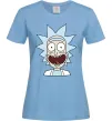 Жіноча футболка Рік щасливий Блакитний фото