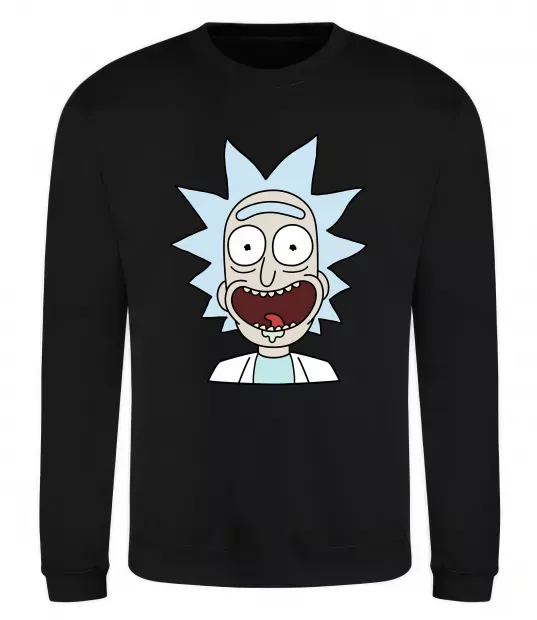 Свитшот Рік щасливий Черный фото