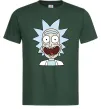 Мужская футболка Рік щасливий Темно-зеленый фото
