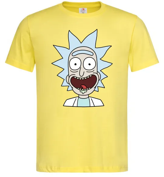 Мужская футболка Рік щасливий Лимонный фото